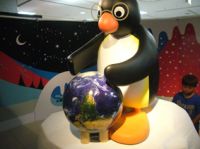 南極発！ピングーからのメッセージ！！　環境が学べるアート展